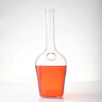 Customized Label Empty Liquor 500ml 700ml 750ml Rum Gin Whiskey Tequila Vodka Brandy Beverage Glass Bottle with Cork