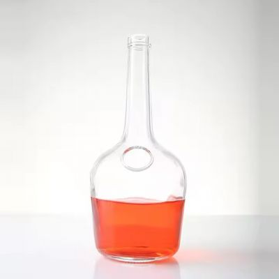 Customized Label Empty Liquor 500ml 700ml 750ml Rum Gin Whiskey Tequila Vodka Brandy Beverage Glass Bottle with Cork