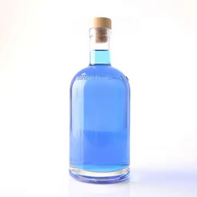 High Quality Liquor Bottle 500ml 700ml 750ml Whisky Glass Bottle Vodka Spirit Empty Bottle Directly Supplied by Manufacturer