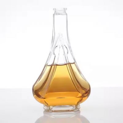 Manufacturer Custom Whiskey Gin Rum Vodka Glass Bottle Glass Wine Bottle Whiskey Glass Bottle With Screw Cap