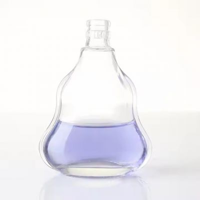 Premium Bespoke 200ml 500ML Extra Flint Clear Alcohol Rum Gin Vodka Whisky XO Glass Bottle With Stopper