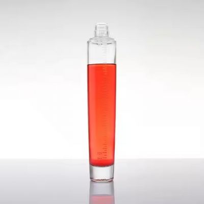 500ml 700ml 750ml Unique Design Square Bottle Vodka Whisky Tequila Rum Gin Brandy Glass Bottle With Cork