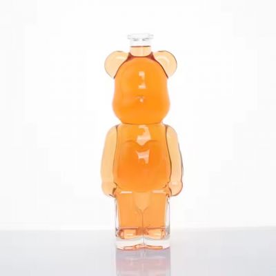 750ml Vodka Bottle Caps Custom Glass Bottle 100ml 375ml 500ml 1000ml Whiskey Rum Brandy Gin Luxury Bottle