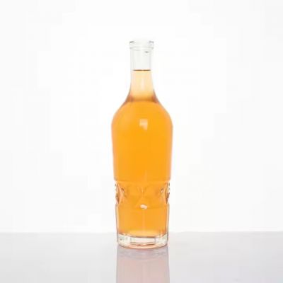 750ml Custom Vodka Bottle Premium Glass Bottle Factory 375ml 500ml 1000ml with Label Customized Color