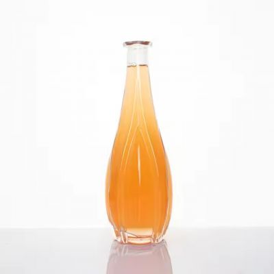 750ml Vodka Bottle Luxury Super Flint Glass Customized Bottle Factory 375ml 500ml 1000ml Tequila Rom Brandy Gin