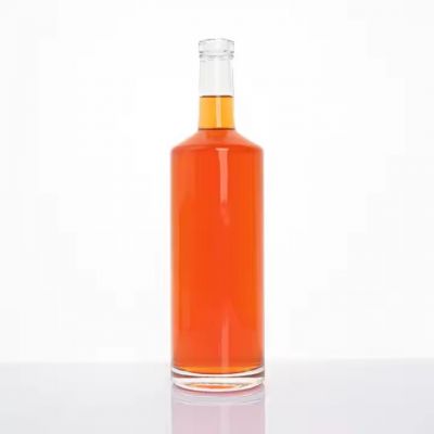 750ml Wine Glass Bottle for Liquor Whiskey Rum Vodka Tequila Custom Luxury Bottle Factory 500ml 750ml 1000ml Empty Bottle