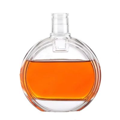 Manufacture Custom Wine Glass Bottle 500ml 700ml Whisky Vodka Liquor Glass Bottle