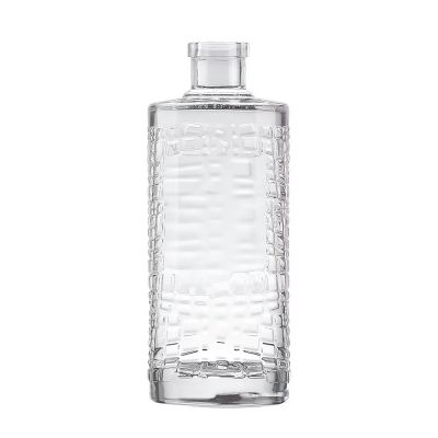 Manufacture Empty Flint Liquor Wine Whisky Vodka Glass Bottle for Vodka Gin Wine 700ml Glass Spirit Bottles