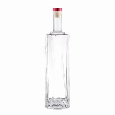 Custom Brand Borosilicate Empty Wine Bottle 750ml Cheap Bottle With Time Marker Wine Glass
