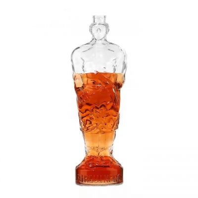 China Factory Direct Sale Super Flint Glass 750ml Liquor Glass Bottle for Spirits White With Cork in Bulk