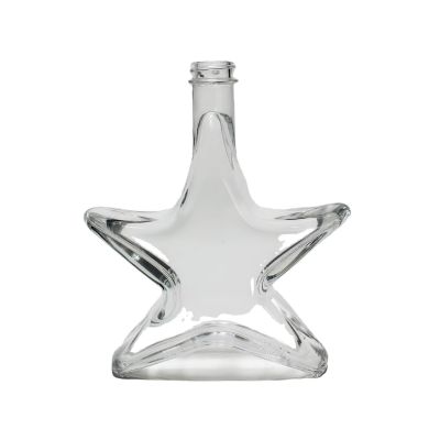 Wholesale Factory Price High Quality 350ml/500ml Super Flint Glass Bottle for Whisky Vodka Brandy Spirits with Cork