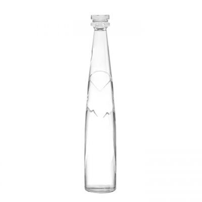 12 oz Airtight Clear Glass Bottle Cork Seal for Hot Sauce Oil Jam Beverages Oils Kombucha Kefir Vinegar Beer Brandy Storage
