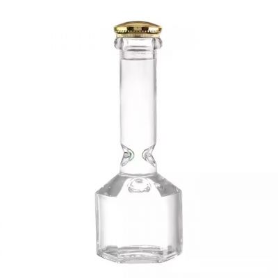 High Quality 500ml Glass Bottle with Rubber Stopper for Vodka Liqueur Whiskey Tequila Brandy and Energy Drinks