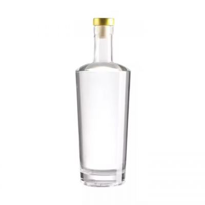 Elegant 750ml Glass Water Bottle for Liquor Cocktails for Whiskey Wine Vodka Tequila Brandy Spirit Storage Box Packing Included