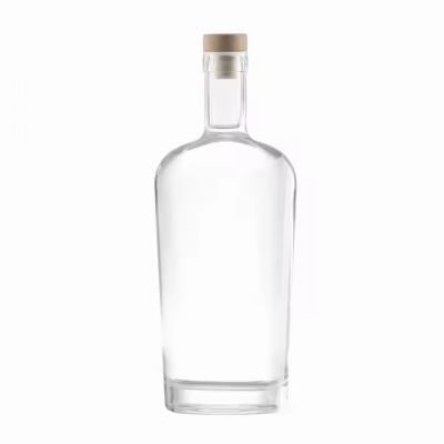 700ml Round Glass Bottles with Corks for Vodka Tequila Brandy Energy Drinks 500ml and 700ml Sizes