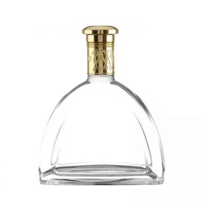 Hot Selling Custom Crown Cap Glass Liquid Bottles Direct Factory Supply for Tequila Brandy Energy Drinks