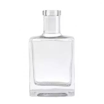 Glass Square 750 ml 500 ml Glass Bottle Wholesale