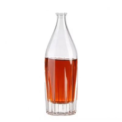 Premium Empty 700ml Alcohol Whisky Vodeka Wine Thick Bottom Glass Bottles Tequila Whiskey Water Glass Bottle with Cork
