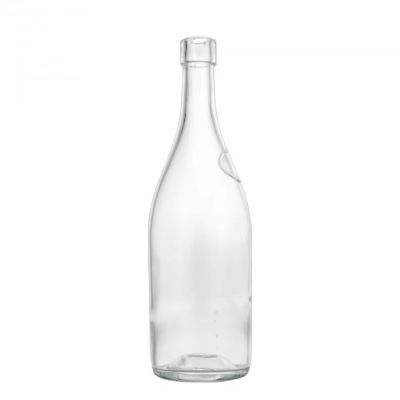 700ml Special Bottom Flint Glass Spirit Bottle High Polymer Cork Aluminium Top Stopper for Gin Liquor Tequila Vodka 70cl