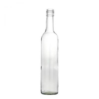 500ml Premium Claret Flint Glass Bottle with BVS Neck for Bordeaux Wine Bottle with Punted Bottom Screw Cap