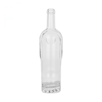 750ml Glass Spirit Bottle Customized Tequila/rum/gin/vodka/whisky Chinese Manufacturer