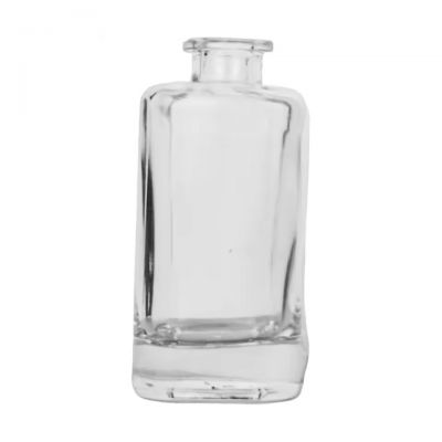 Wholesale 250ml Square Shape Glass Liquor Bottles With 25cl Whiskey Vodka Brandy Gin Tequila Bottle for Cork