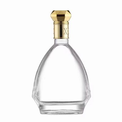 Frosted Cylindrical Glass Bottles 375ml 500ml 700ml Rubber Stopper Lid for Juice Coffee Spirit Vodka Whiskey Brandy Rum Tequila