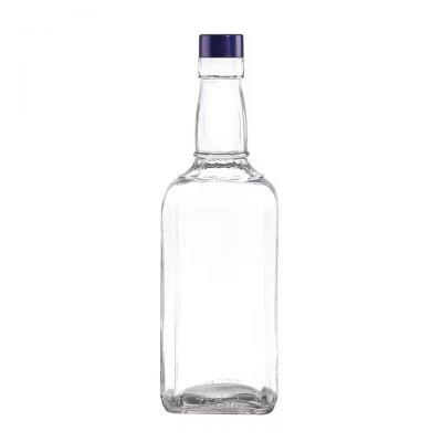 Premium 700ml Empty Alcohol Glass Clear Bottles Liquor Vodka Whisky Brandy for European Wineries