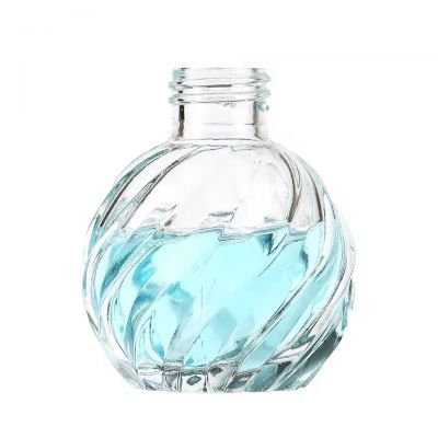Perfume Essential Oil 100ml Custom Glass Aromatherapy Fragrance Sticks Bottle Screw Glass Empty Reed Diffuser Bottle