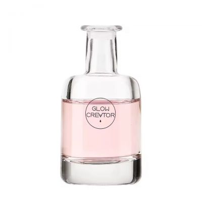 Factory Price Custom Design 50ml 100ml Super Flint Round Shaped Reed Diffuser Fragrances Bottles