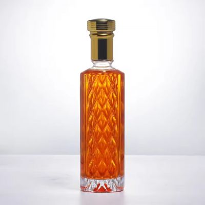 Factory Quality 500ML Crystal Glass Whiskey with Seal 500ML Capacity for Brandy