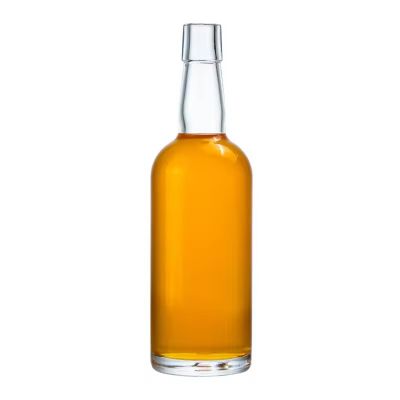 700ml Glass Liquor Bottle Premium Vodka Whiskey Tequila Rum Bottles with Cork