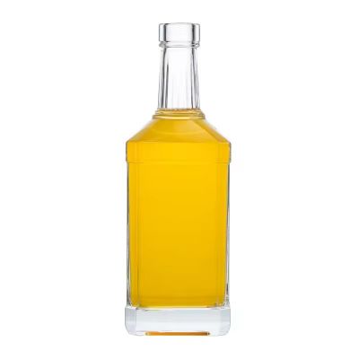 Custom 500ml Liquor Spirits Glass Bottle for Vodka Rum Gin