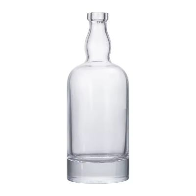 Wholesale Glass Bottles 750ml 700ml Clear Liquor Bottles for Vodka Whiskey Rum Tequila