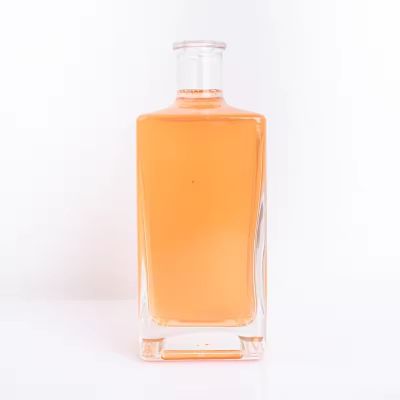 500ml Wholesale Empty Spirit Whisky Vodka Juice Drink Glass Bottles With White Tamper Proof Cap