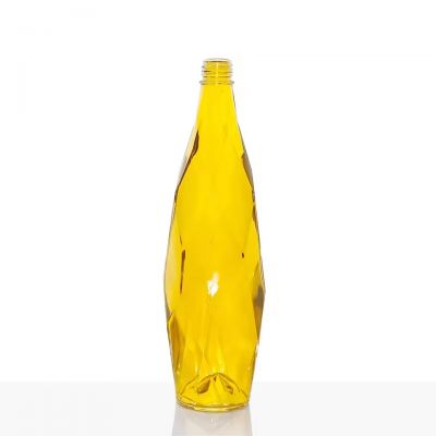 Wholesale 1000ml Empty Juice Glass Bottles Spirit Whisky Vodka Special Bottom glass Liquor Bottles