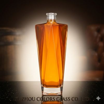 Premium 500ml Special Bottom Spirit Glass Bottles for Boutique Brands