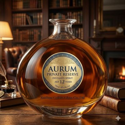 170ml Super Flint Glass Bottle for Vodka & Mini Spirits