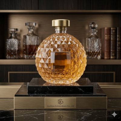 Wholesale 500ml Glass Liquor Bottles with Cork