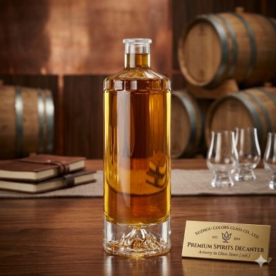 500ml Unique Shape Glass Spirits Bottle